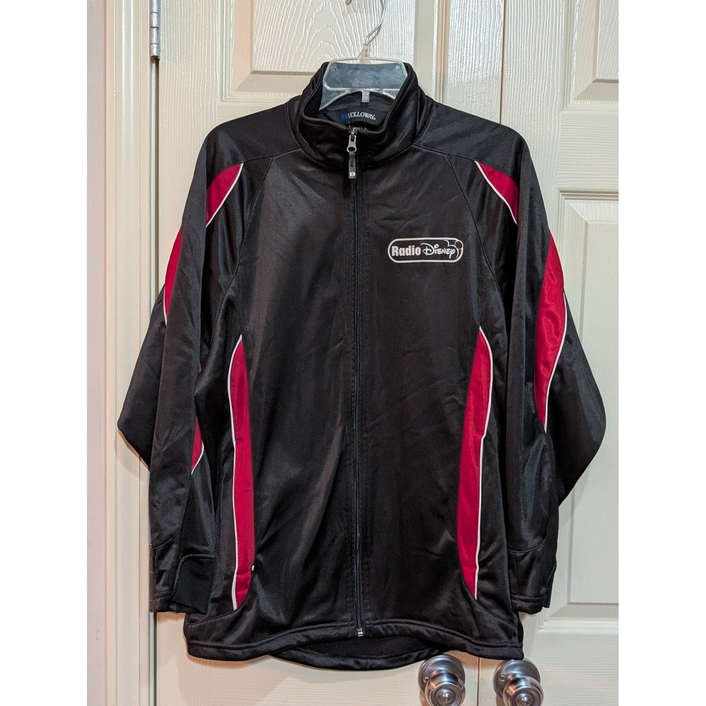Holloway Radio Disney Y2K Retro Track Jacket Black Red Adult S